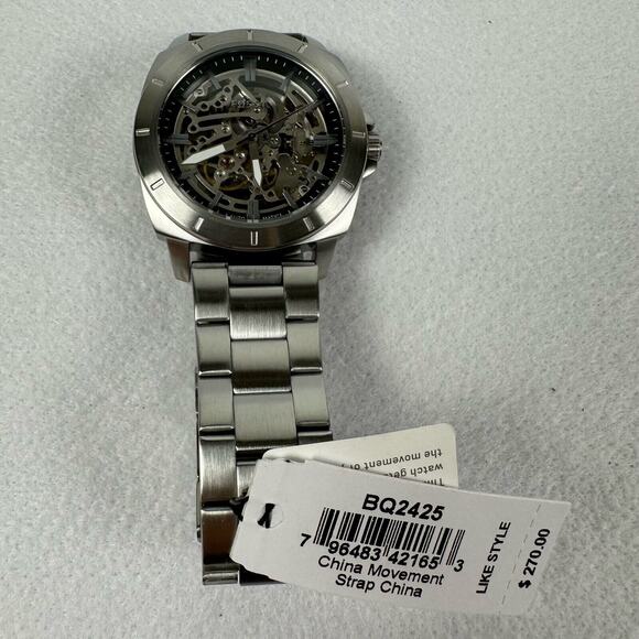 New Fossil Men's Privateer Sport Mechanical Stainless Steel Watch - BQ2425 - Picture 8 of 10